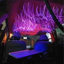 RGB Fiber Optic Starlights Kit RF Remote Control For Car Limo Headliner Lighting