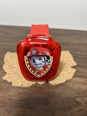2018 V-Tech Paw Patrol Interactive Learning Watch Marshall Red Spin Master