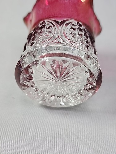 Weihnachten 1903 Karneval Souvenir Preiselbeere Glas Daumenabdruck Zahnstocher Halter - Bild 8 von 9