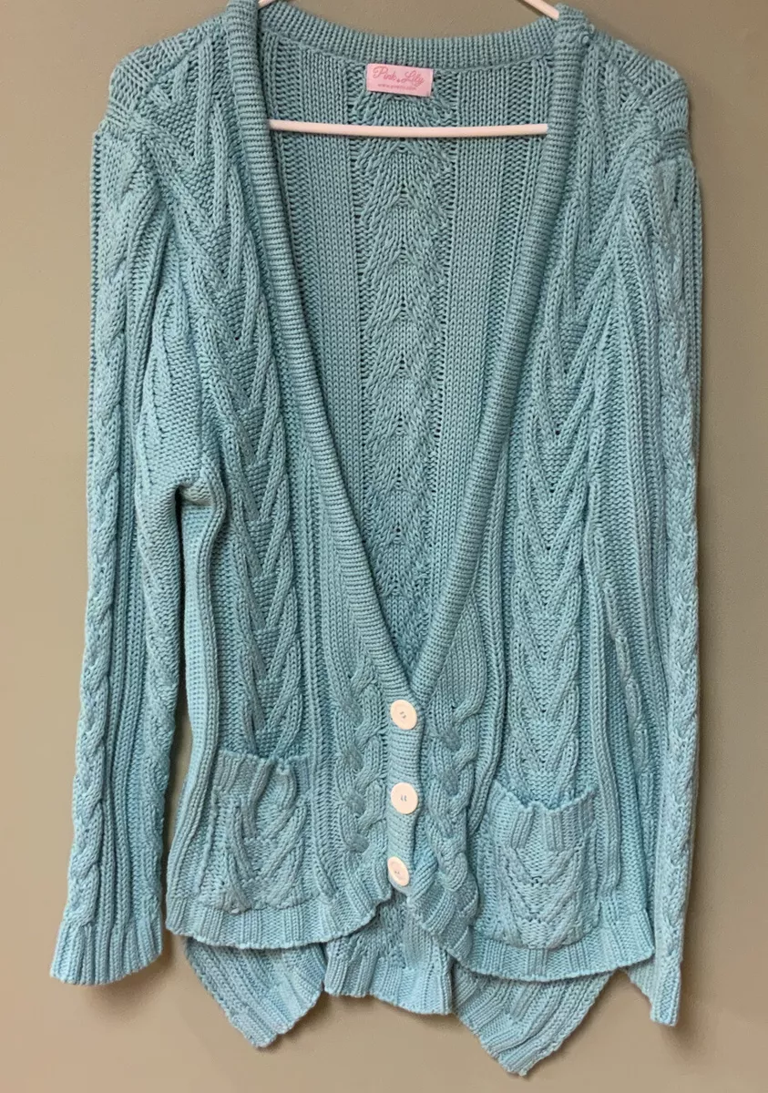 Pink lily cardigan cheap