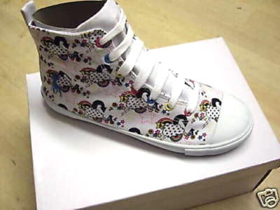 NEU NANNY STATE BABYCHAM HI TOP BASEBALL BOOTS SNEAKER TURNSCHUHE GRÖßE UK 4 / 37
