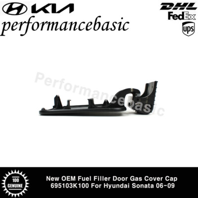 Genuine OEM Hyundai Fuel Filler Door - Part #69510-3K100, Fits 2006-2009 Sonata (Replaces 695103K000)