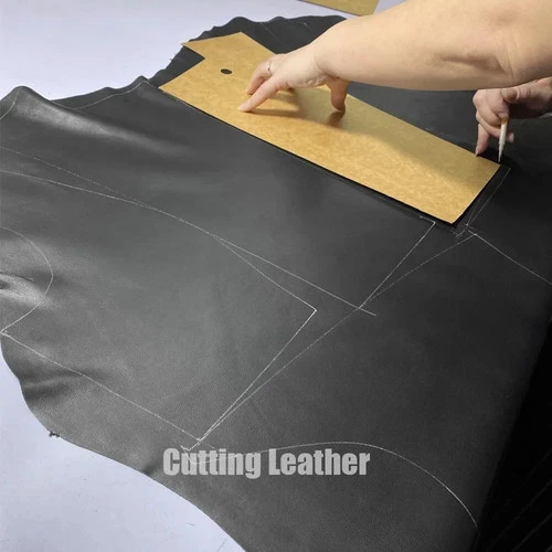 Men's Black Leather Blazer Regular Fit Real Luxury Crocodile Pattern Formal Coat image 10