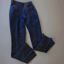 The Tailored Sportsman English Riding Habits Breeches Pants Blue Womens Size 26
