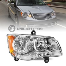Right Side Headlight For 11-20 Dodge Grand Caravan 08-16 Chrysler Towncountry