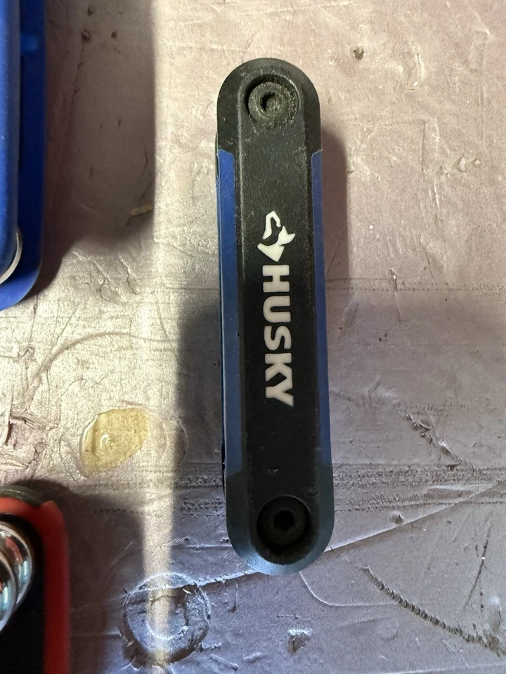 COMBO (4) KOBALT folding Metric and SAE Nut Drive Set + Husky Folding Hex Key - Image 4 of 4