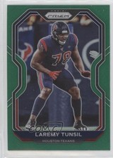 2020 Panini Prizm Green Prizm Laremy Tunsil #81 11sc