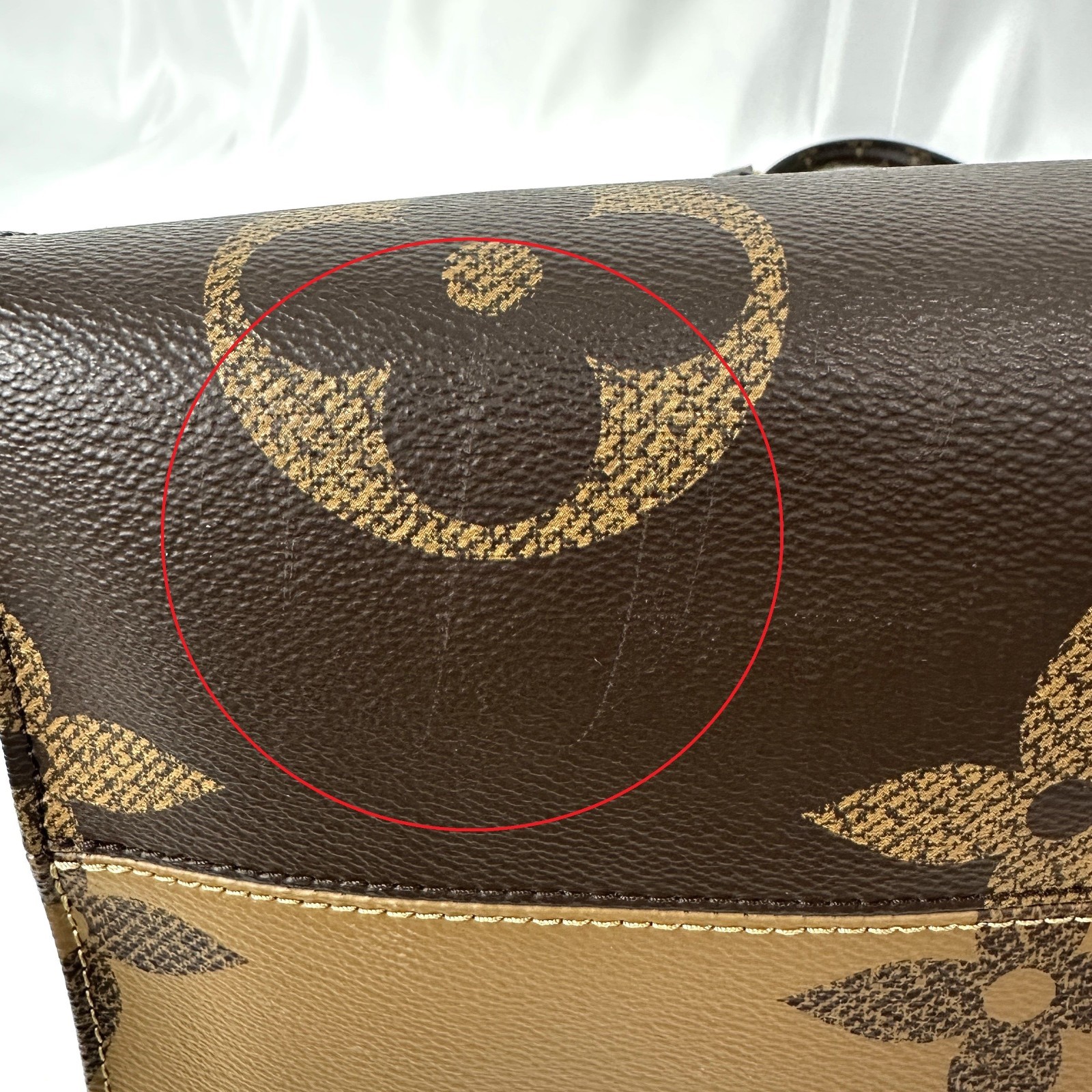 Louis Vuitton OnTheGo GM Monogram Reverse Canvas Shoulder Tote Bag M45320 image 9