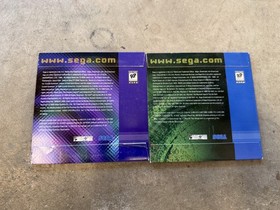 2 Official Dreamcast Magazine Demo Discs With Sleeves - Untested