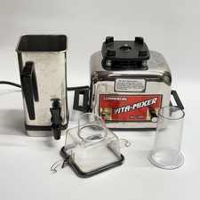 Vita-Mixer Frullatore Commerciale Casa Maxi 4000 Acciaio Inox 3 Velocità 850W Testato