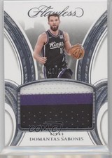 2024-25 Panini Flawless Patch 13/25 Domantas Sabonis #P-DSB Patch 3d3