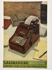 Pubblicità Originale Anni 30 LAGOMARSINO TOTALIA