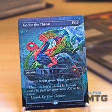 Go for the Throat R Foil #1986 | SLD Secret Lair x Marvel's Spider-Man | MTG