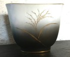 seltene Rosenthal Art Deco Porzellan Vase - Kunstabteilung Selb  grau/weiß/gold