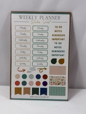 New-Custom Made Weekly Planner Sticker Sheet