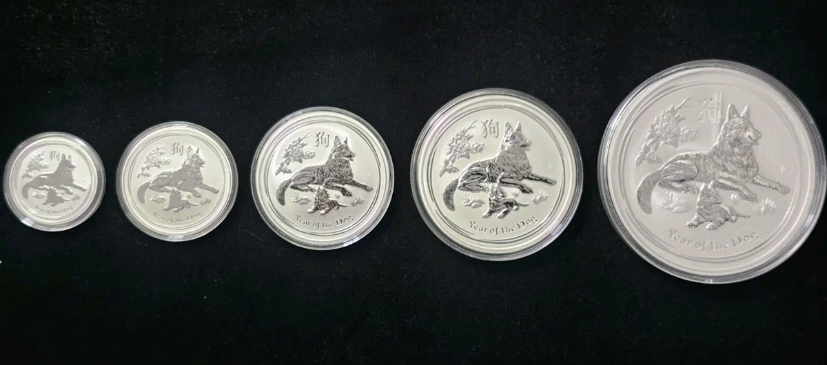 2018 Australian Lunar Silver Bullion Coins for sale | eBay