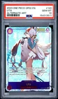 2023 ONE PIECE OP02-PARAMOUNT WAR ALTERNATE ART #120 UTA PSA 10