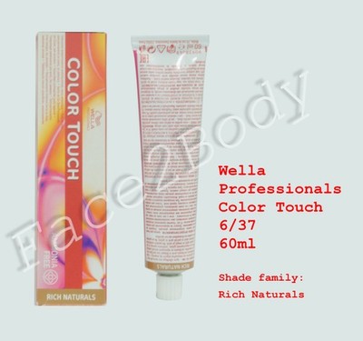Wella Professionals Color Touch Demi - Permanente Haarfarbe - 6/37 -60 ml