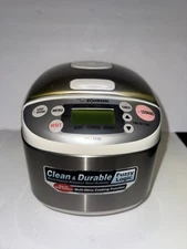 Zojirushi NS-LAC05 Electric Rice Cooker Warmer w/ 3 Cup Bowl - Tested, Works
