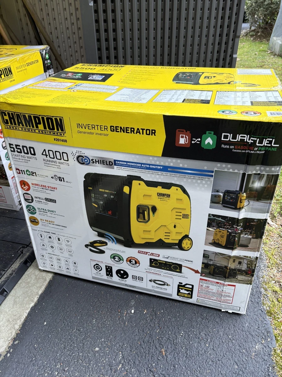 Champion Dual Fuel Inverter Generators for Sale | Shop New & Used