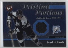 2003-04 Topps Pristine Pristine Portions Jersey Brad Richards #PPJ-BRI 4f5