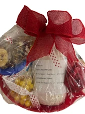 Gift Baskets For Diabetic Cook Zero Sugar Yellow Cake Mix Frosting Candy Nuts