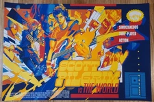 Scott Pilgrim VS The World by Matt Taylor Screenprint Movie Poster Limited xx/50