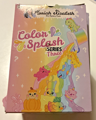 #ad Moriah Elizabeth 6quot; RAINBOW the Cat Color Splash Series 3 Mini Mystery Plush $20.00