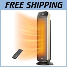 Quiet Bedroom Heater with Precise Temperature Control