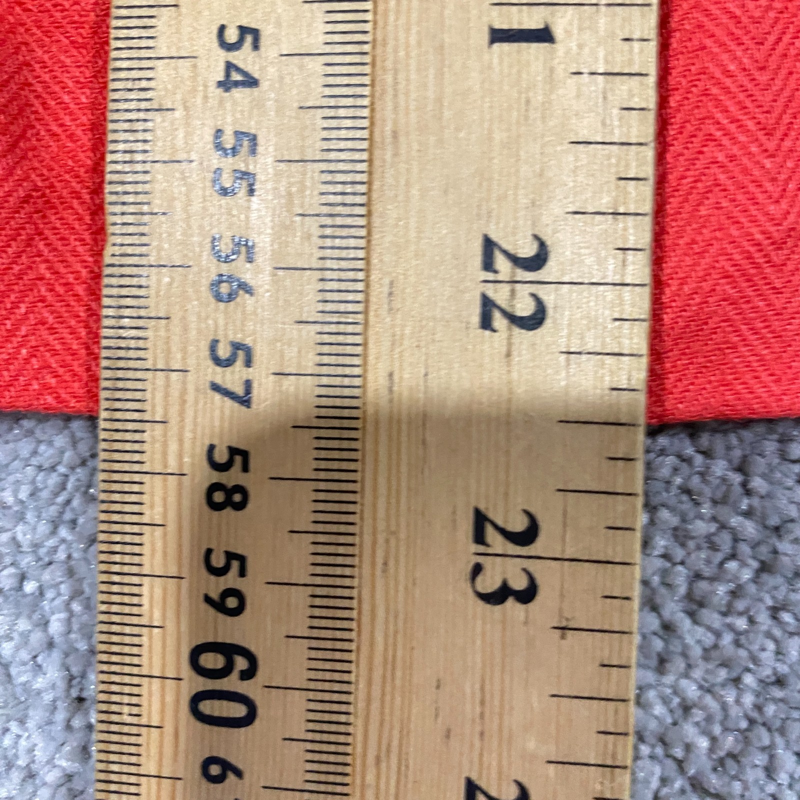 Liz Jordan Linen Blend Cropped Jacket Blazer Size 8 Red Herringbone Lined Office thumbnail 4