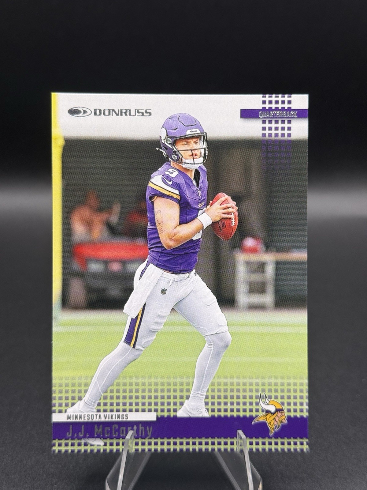 2024 Donruss Optic JJ McCarthy!😈 Retro #27 Minnesota Vikings