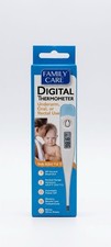 Family Care Digital Thermometer Oral/Underarm/Rectal, Memory, Auto Off