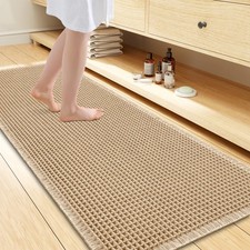 47x24 Inch Brown Waffle Extra Soft Absorbent ...