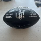 Patrick Mahomes Signed Kansas City Chiefs Autographed Mini Football with ACE COA