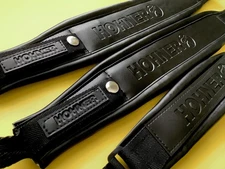 ACCORDION STRAPS WITH AJUSTABLE BASS BELT. FULL BLACK