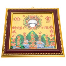 Blessing Decor Decorative Hanging Ornaments Artistic Chinese Mirror