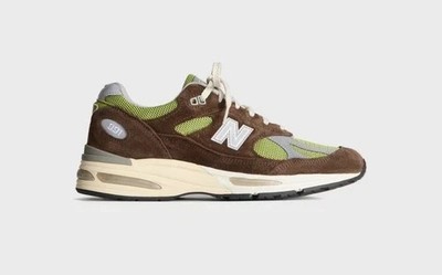 靴 KITH x Danielle Cathari NewBalance 991V2 KITH × Danielle Cathari × New Balance 991V2 Reverse Matcha U991CK2