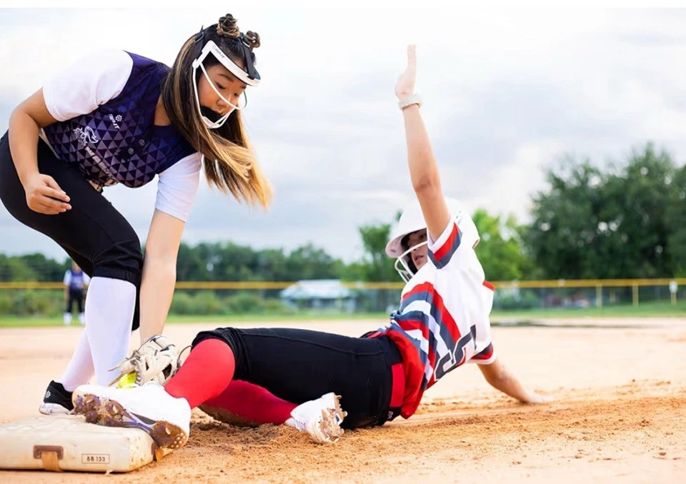 RIP-IT Original Defense Softball Face Mask Lightweight Protective Softball - Image 3 of 4