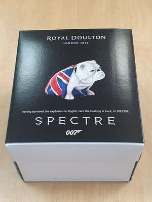 Royal Doulton Brand New Jack the Bulldog 007 SPECTRE James Bond
