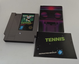 NES Nintendo Tennis CIB Hangtab 5 Screw