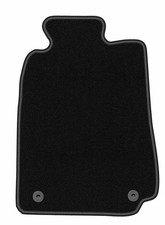 Fahrermatte Velours f&uuml;r Mercedes CLK W208 1997-2003 Coup&eacute; 1-tlg Schwarz BASIC