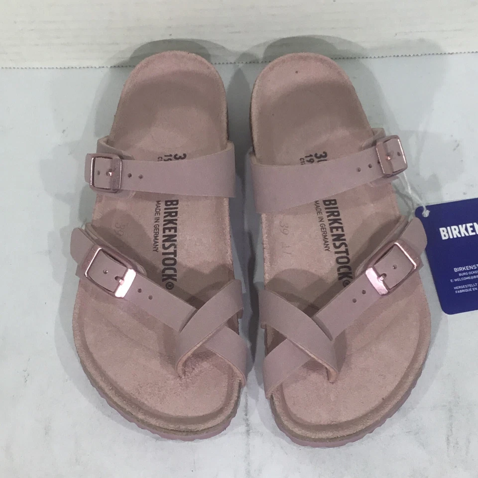 Sandálias Birkenstock Youth tamanho 12 UE 30 estreitas Mayari blush lavanda Y23-1071 - Imagem 3 de 4