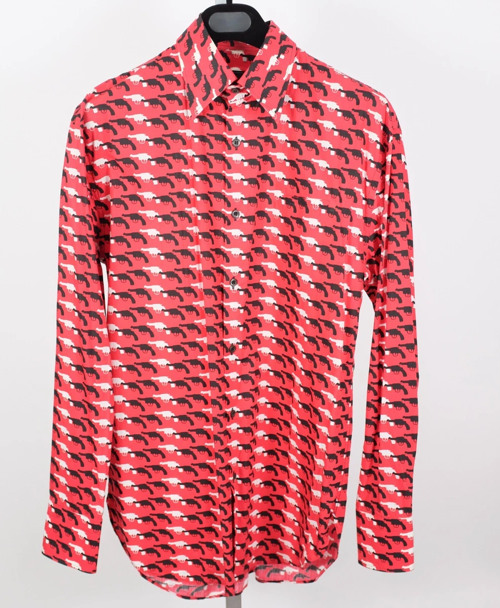 PRADA Red Regular Shirts for Men for sale | eBay