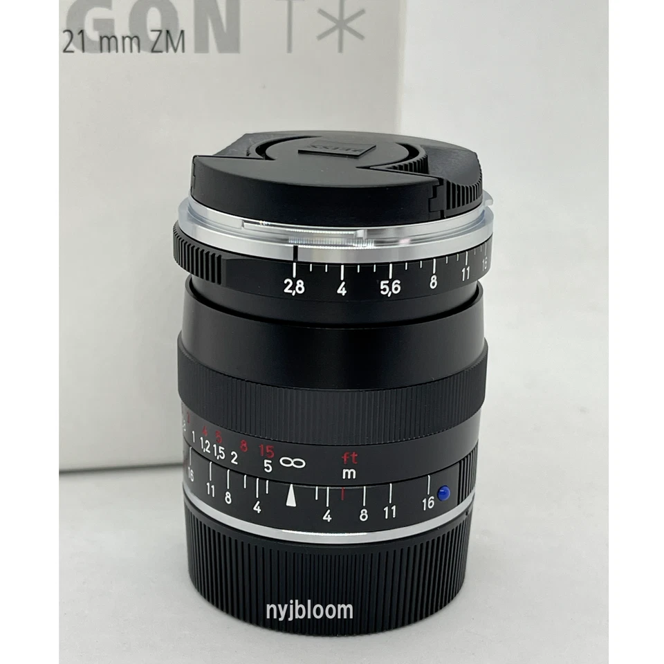 New  Carl Zeiss BIOGON  T * 21mm f2.8 ZM Lens for Leica - Black - JAPAN  - Image 4 of 4