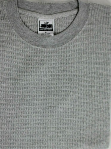 Schwere einfarbige Thermo-Langarm-Waffelhemden für Herren einfarbig S-5XL - Bild 17 von 28