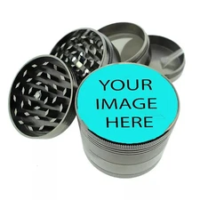 Customizable (Titanium) Grinder 4 Piece Magnetic Hand Mueller