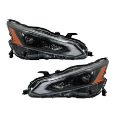 For 2023 2024 Nissan Altima Left&Right Side Full LED Headlights Assembly Black