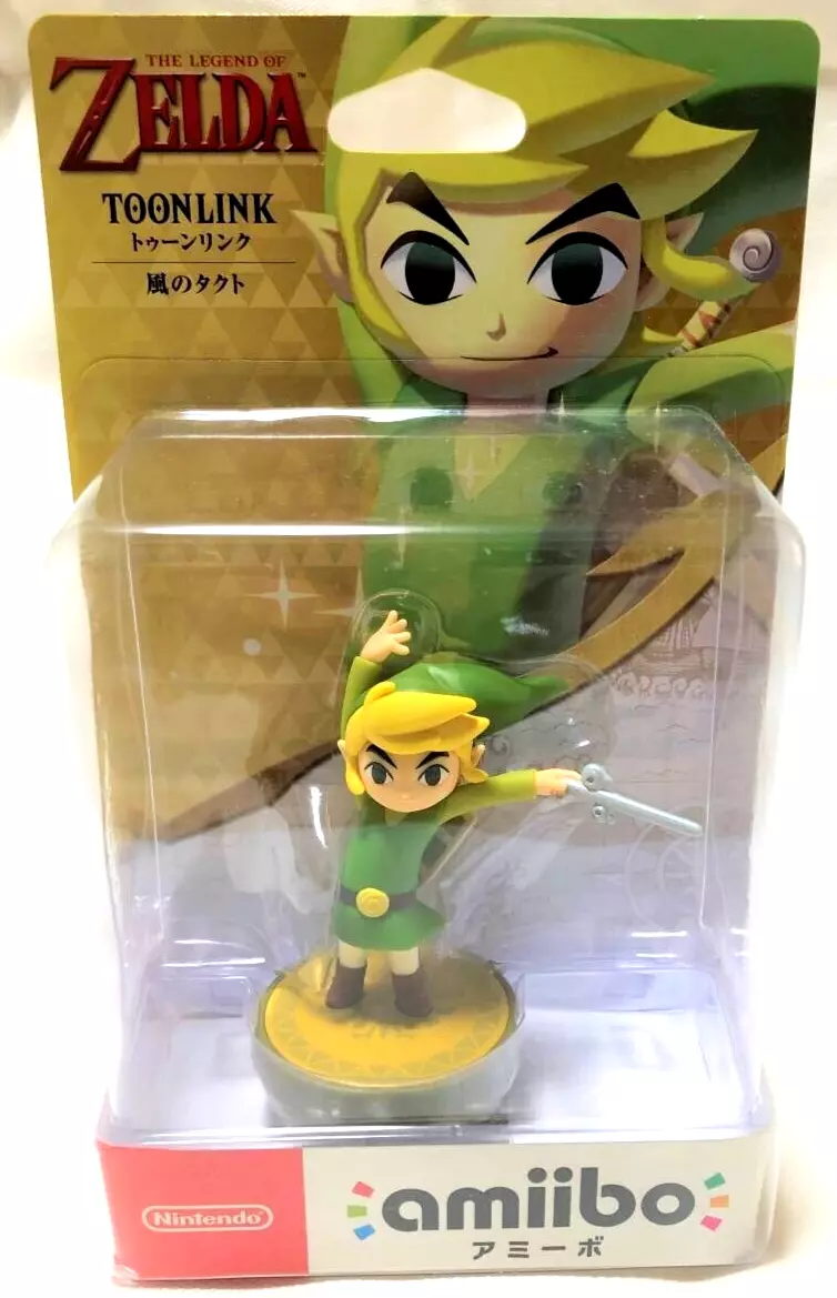 Amiibo Toon Link [Wind Waker] the legend of Zelda series Nintendo 3DS From  JP