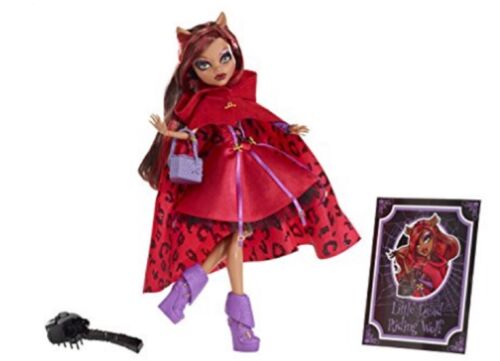 Monster High Clawdeen Wolf Fashion Doll with Purple Streaked Hair,  Accessories & Pet Dog