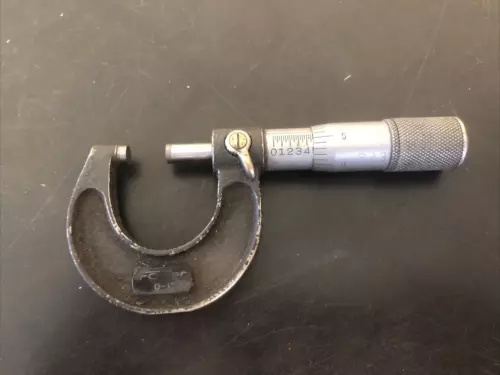 Fowler 0-1" Micrometer Made in Japan Older Model